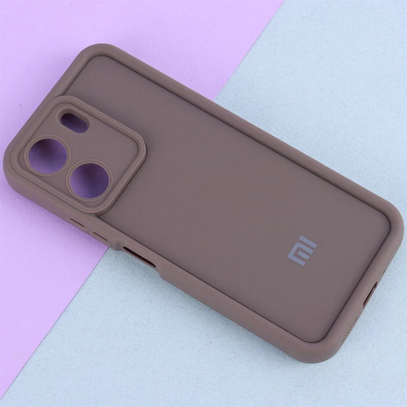 قاب سولید شیائومی Redmi 13C / Poco C65 محافظ لنزدار