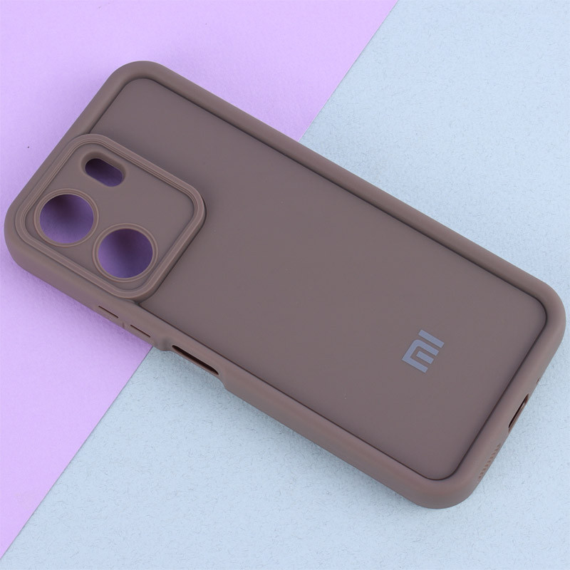 قاب سولید شیائومی Redmi 13C / Poco C65 محافظ لنزدار