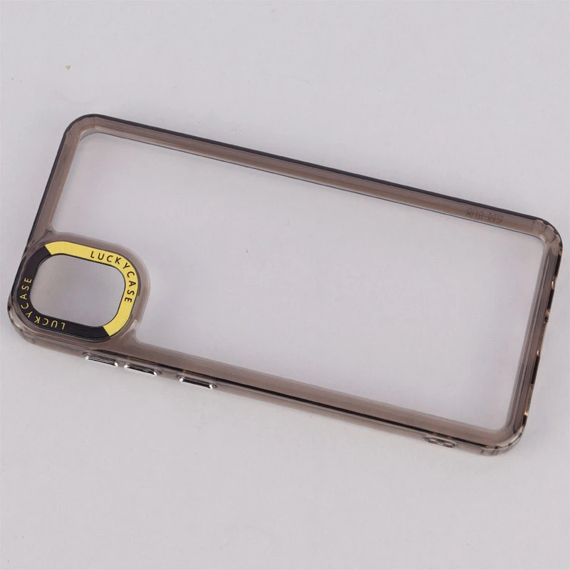 قاب PC پشت شفاف Lucky Case دور رنگی Samsung Galaxy A05