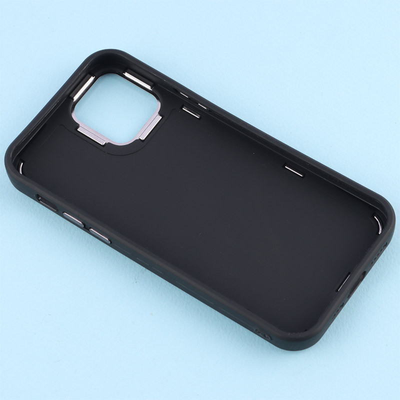 قاب چرمی مگ سیف متال ایرون iPhone 12 / 12 Pro