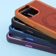 قاب چرمی مگ سیف آیفون iPhone 13 Pro متال ایرون