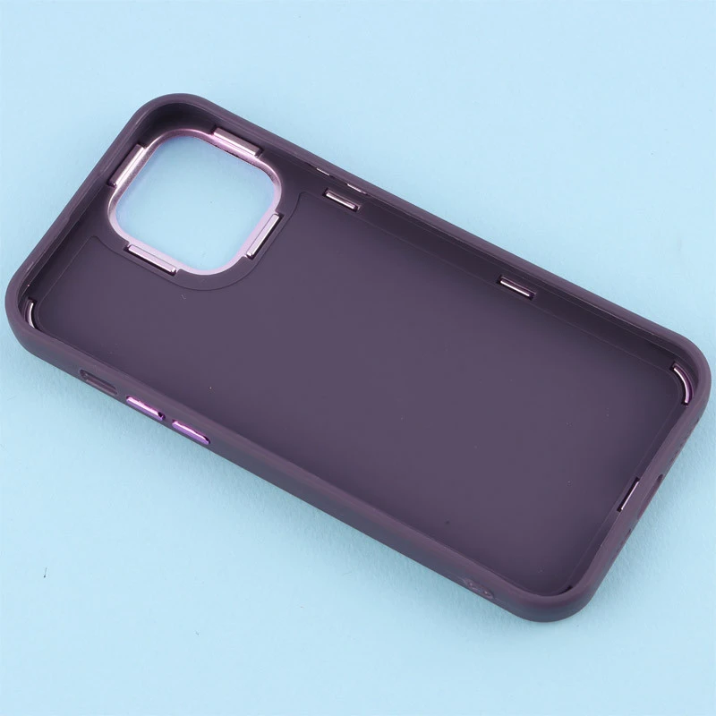 قاب چرمی مگ سیف متال ایرون iPhone 13 Pro Max