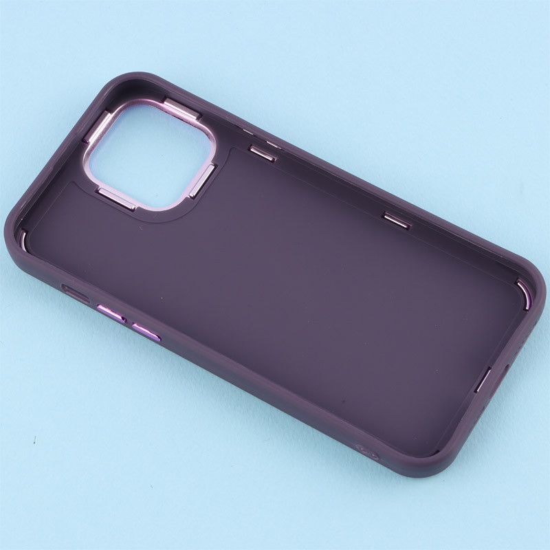 قاب چرمی مگ سیف متال ایرون iPhone 13 Pro Max