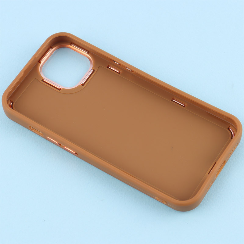 قاب چرمی مگ سیف متال ایرون iPhone 13 / 14