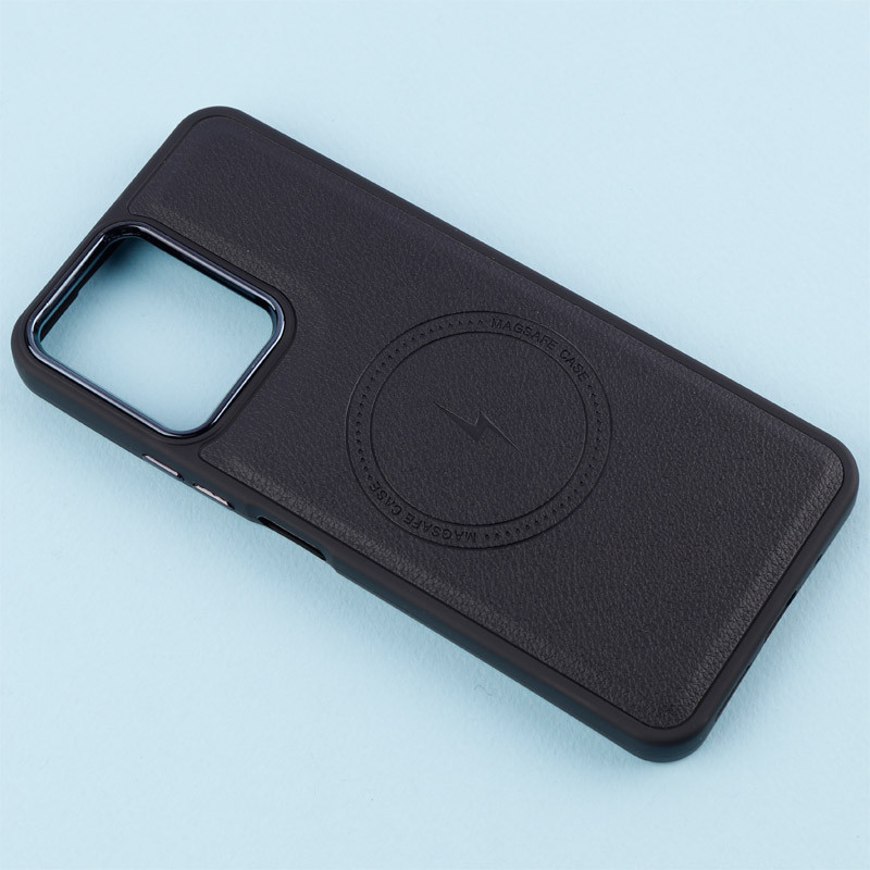 قاب چرمی مگ سیف متال ایرون Xiaomi Redmi 12