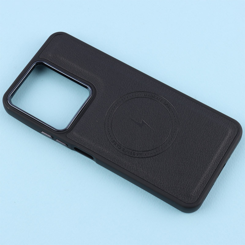 قاب چرمی مگ سیف متال ایرون Xiaomi Redmi 13C / Poco C65