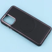 قاب چرمی مگ سیف شیائومی Redmi Note 10 4G / 10s متال ایرون