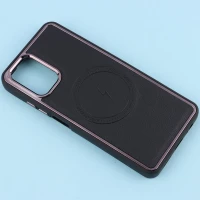 قاب چرمی مگ سیف شیائومی Redmi Note 10 4G / 10s متال ایرون