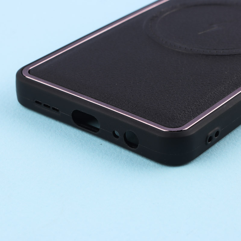 قاب چرمی مگ سیف شیائومی Redmi Note 10 4G / 10s متال ایرون