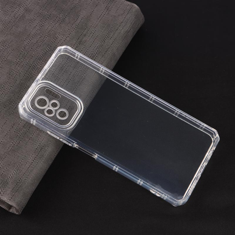 قاب ژله ای بی رنگ شیائومی Redmi Note 10 4G / 10s محافظ لنزدار