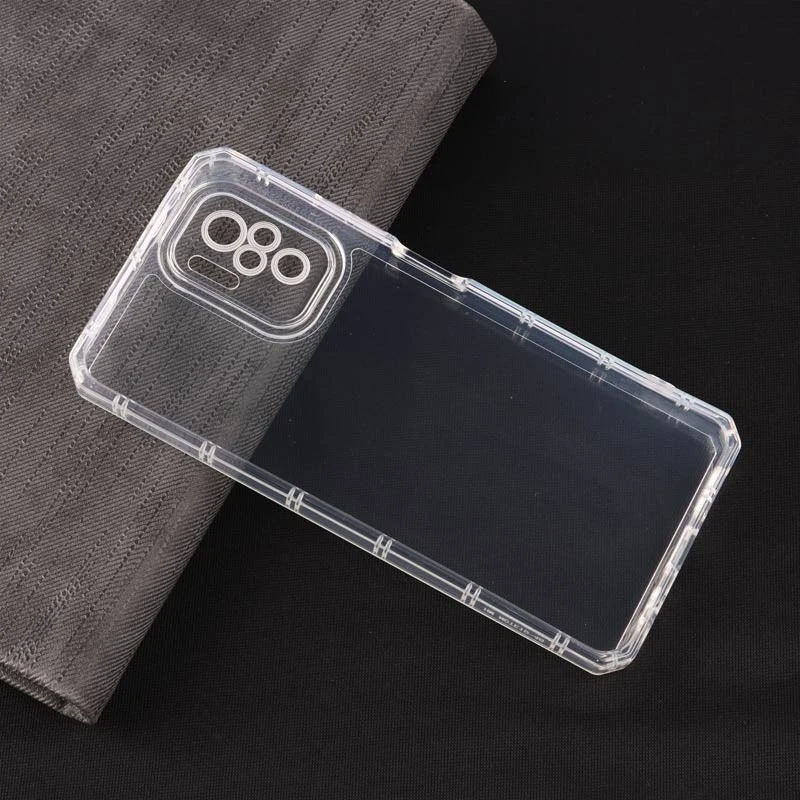 قاب ژله ای بی رنگ محافظ لنزدار Xiaomi Redmi Note 10 4G