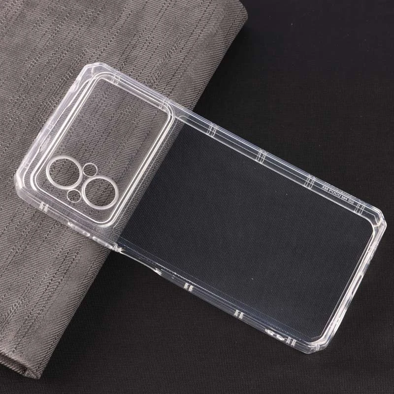 قاب ژله ای بی رنگ شیائومی Poco M5 / M5 (India) محافظ لنزدار
