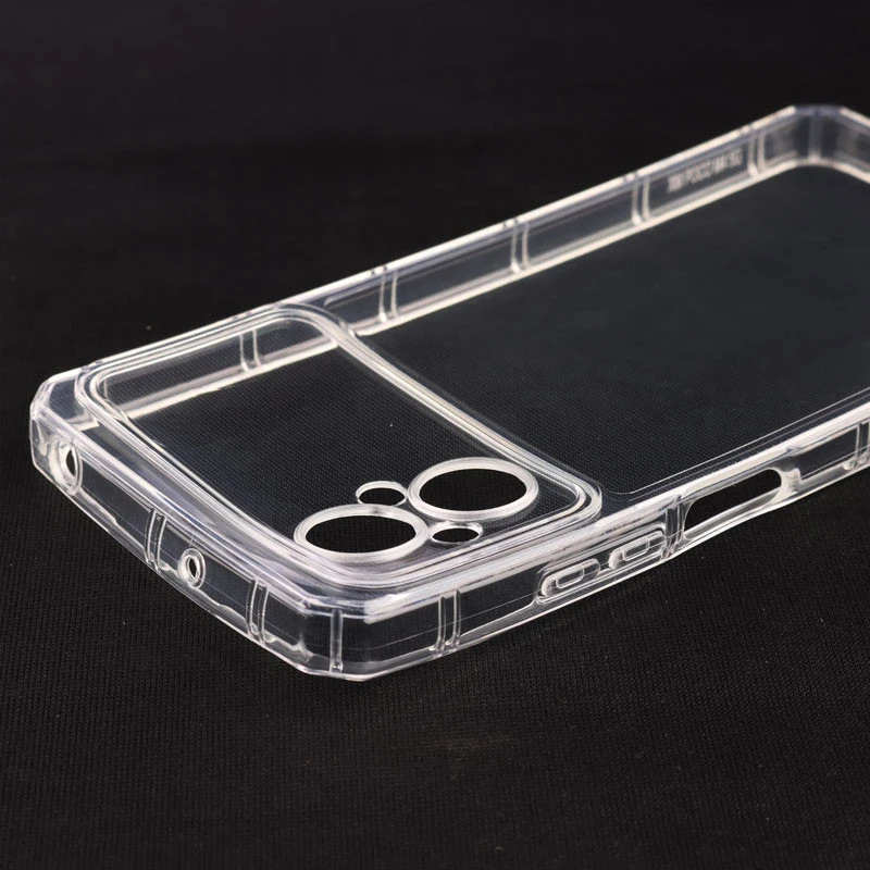قاب ژله ای بی رنگ محافظ لنزدار Xiaomi Poco M5