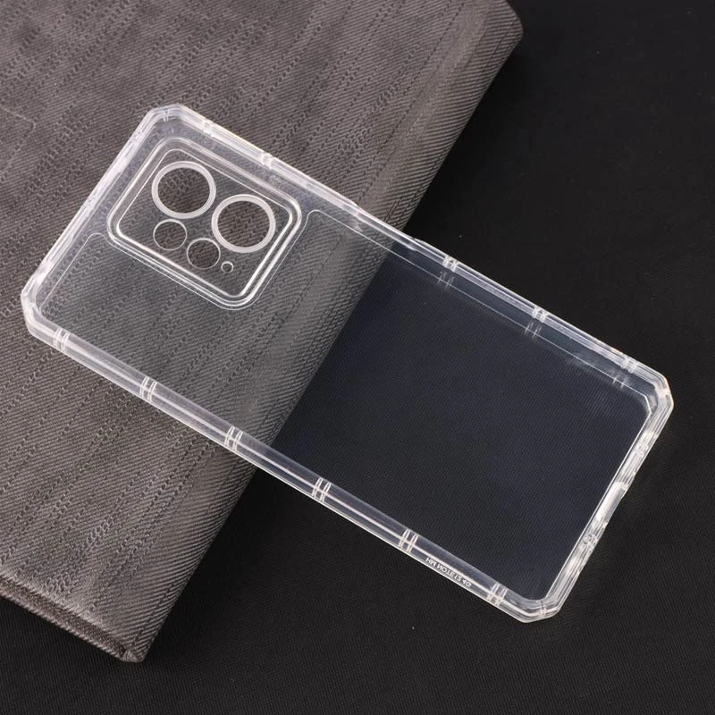 قاب ژله ای بی رنگ محافظ لنزدار Xiaomi Redmi Note 12 4G