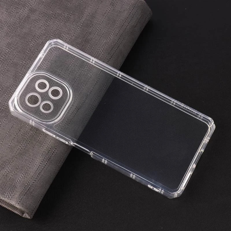 قاب ژله ای بی رنگ شیائومی Mi 11 Lite / 11 Lite NE محافظ لنزدار