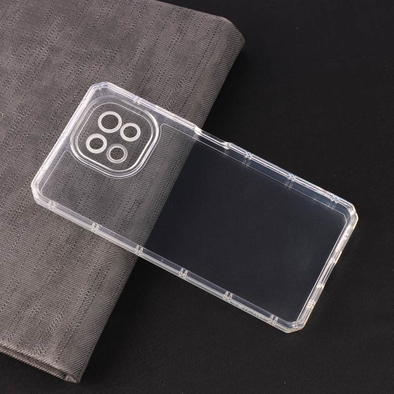 قاب ژله ای بی رنگ محافظ لنزدار Xiaomi Mi 11 Lite