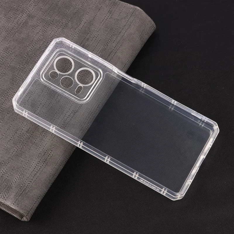 قاب ژله ای بی رنگ محافظ لنزدار Xiaomi Poco X5 Pro 5G