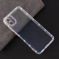 قاب ژله ای بی رنگ سامسونگ Galaxy A04e محافظ لنزدار