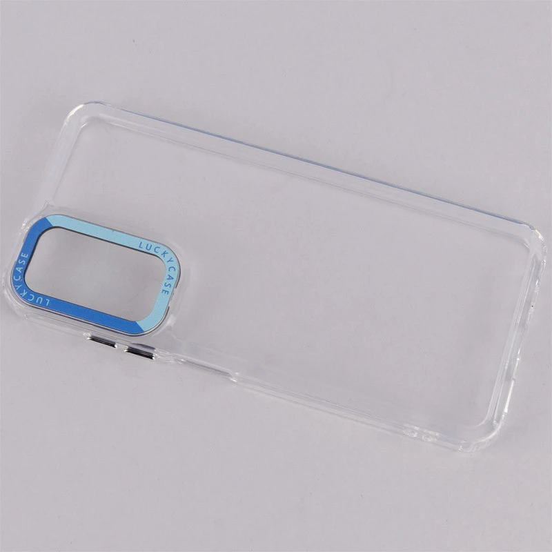 قاب PC پشت شفاف Lucky Case دور رنگی Samsung Galaxy A05s