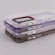 قاب PC پشت شفاف Lucky Case دور رنگی Samsung Galaxy A25