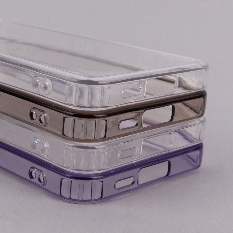 قاب PC پشت شفاف Lucky Case دور رنگی Samsung Galaxy A55