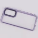 قاب PC پشت شفاف Lucky Case دور رنگی Samsung Galaxy A55