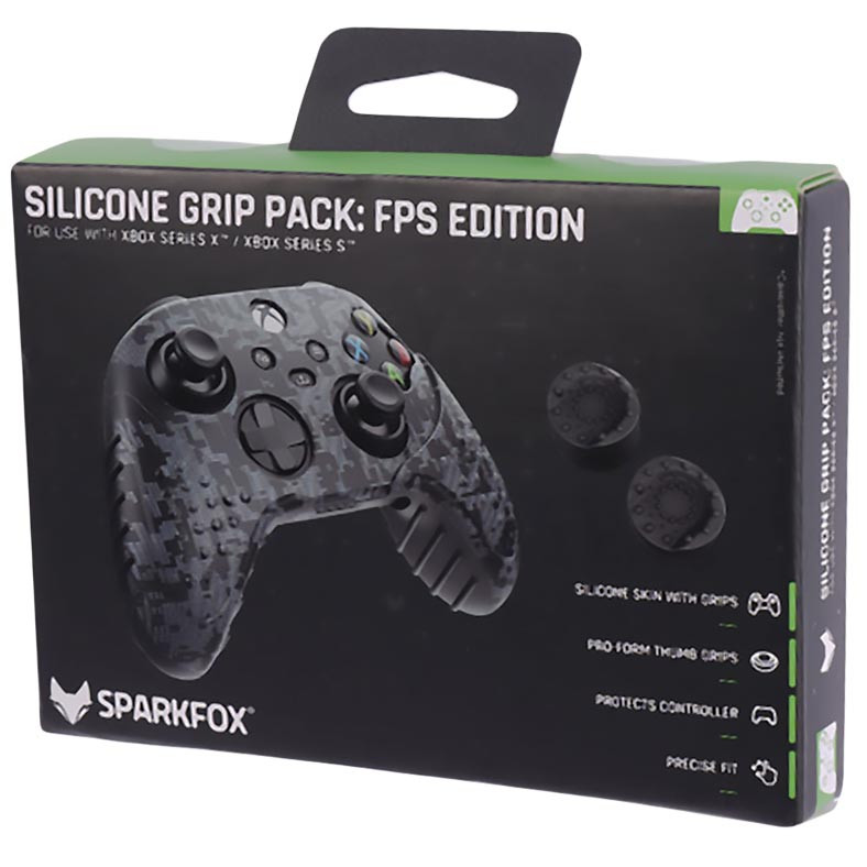 روکش دسته بازی آنالوگ دار Xbox X/S طرح چریکی استوپ دار Sparkfox W20X50