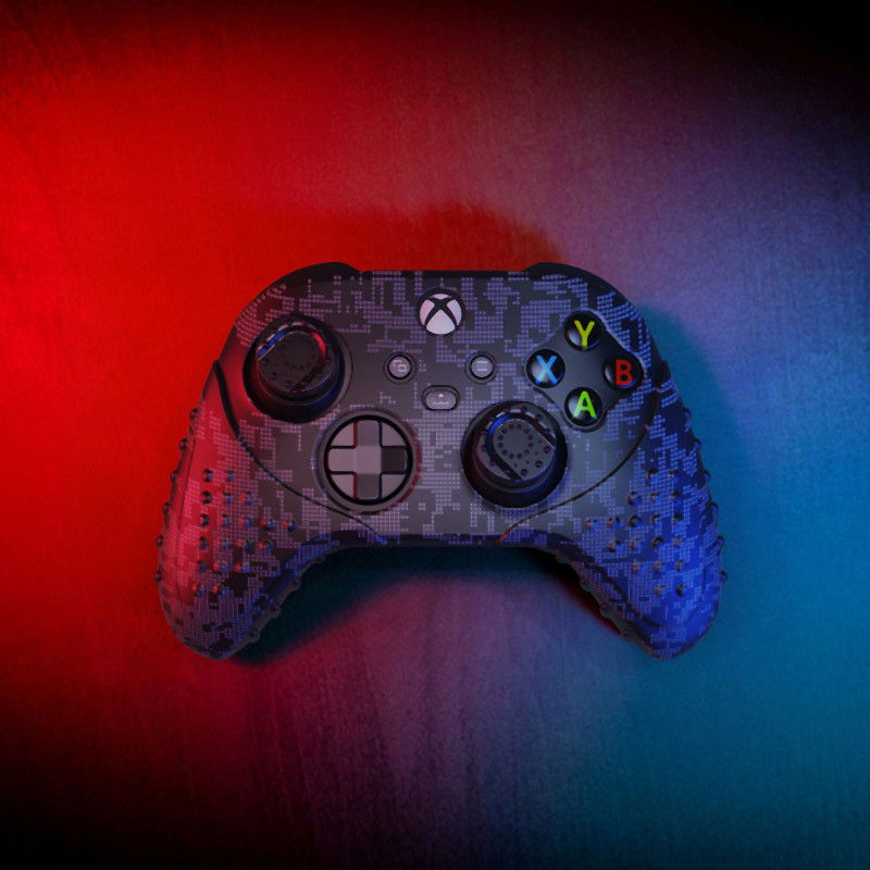 روکش دسته بازی آنالوگ دار Xbox X/S طرح چریکی استوپ دار Sparkfox W20X50