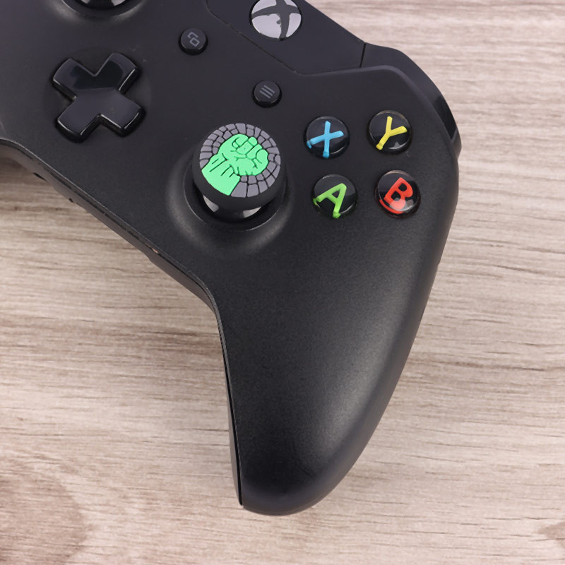 روکش آنالوگ دسته بازی Play Station/XBOX طرح مشت هالک