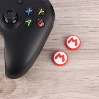روکش آنالوگ دسته بازی Play Station/XBOX طرح Mario Logo