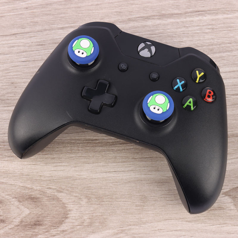روکش آنالوگ دسته بازی Play Station/XBOX طرح Up Mushrooms
