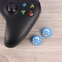 روکش آنالوگ دسته بازی Play Station/XBOX طرح captain america