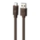 کابل میکرو یو اس بی اورجینال Brown 1m شرینک