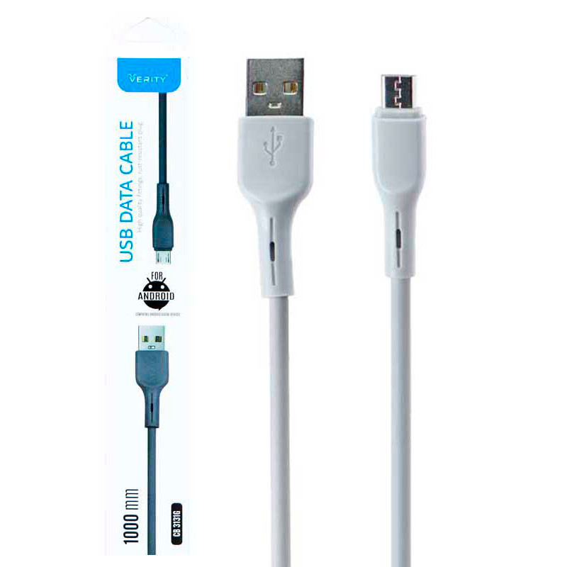 کابل میکرو یو اس بی Verity CB 3131 1m