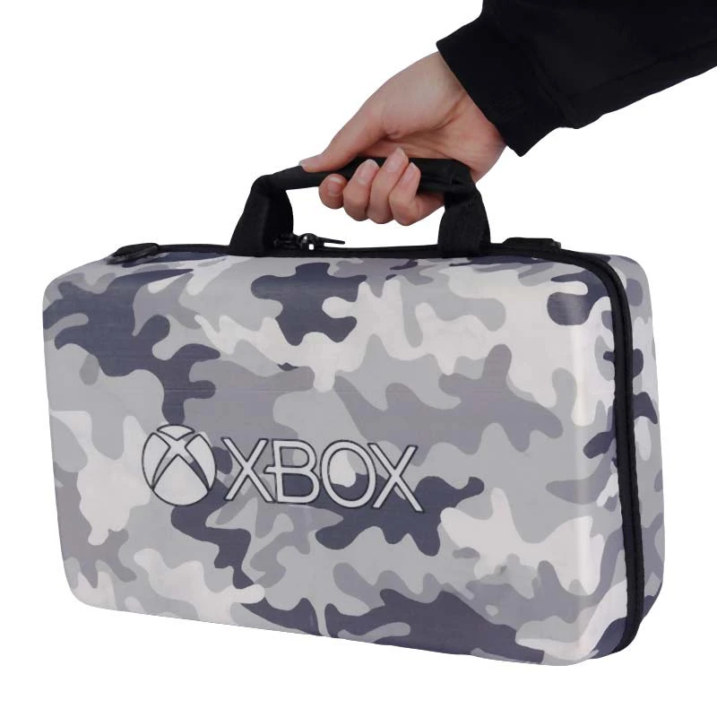 کیف کنسول بازی XBOX Series S طرح چریکی سفید XBOX