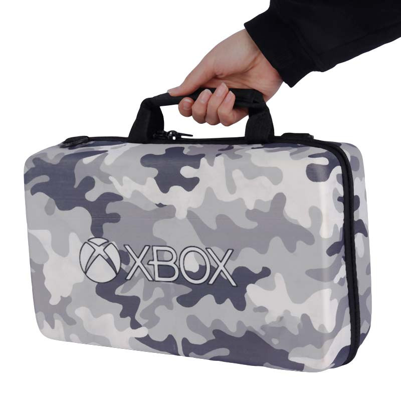 کیف کنسول بازی XBOX Series S طرح چریکی سفید XBOX