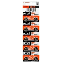 باتری سکه ای Maxell Alkaline LR44 بسته 10 عددی