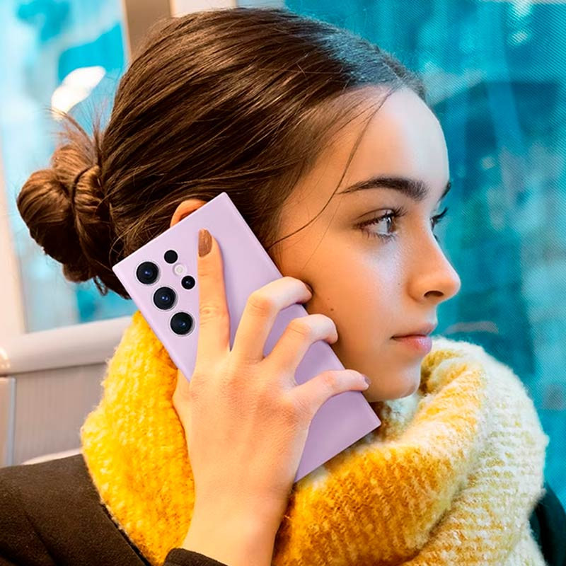 قاب سیلیکونی اورجینال رنگی Samsung Galaxy S23 Ultra