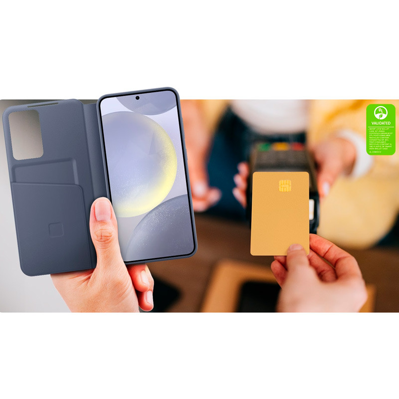قاب سیلیکونی اورجینال Wallet Case رنگی Samsung Galaxy S24 Plus