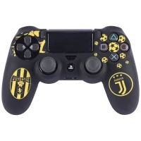 روکش دسته بازی PS4 طرح Juventus زرد مشکی کد 2