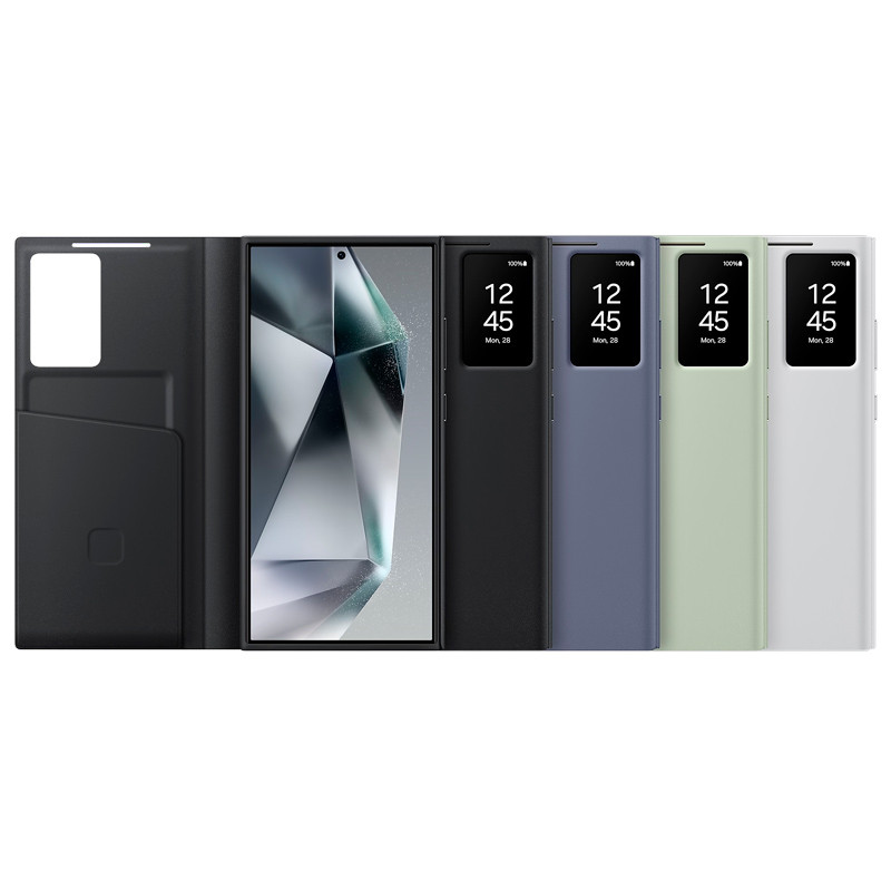قاب سیلیکونی اورجینال Wallet Case رنگی Samsung Galaxy S24 Ultra