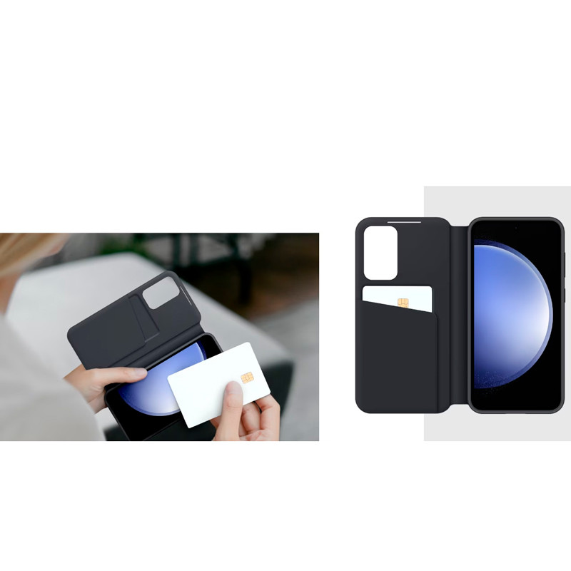 قاب سیلیکونی اورجینال Wallet Case رنگی Samsung Galaxy S23 FE 5G
