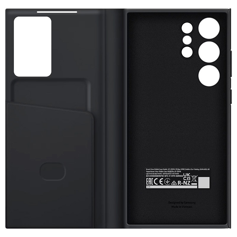 قاب سیلیکونی اورجینال Wallet Case رنگی Samsung Galaxy S23 Ultra