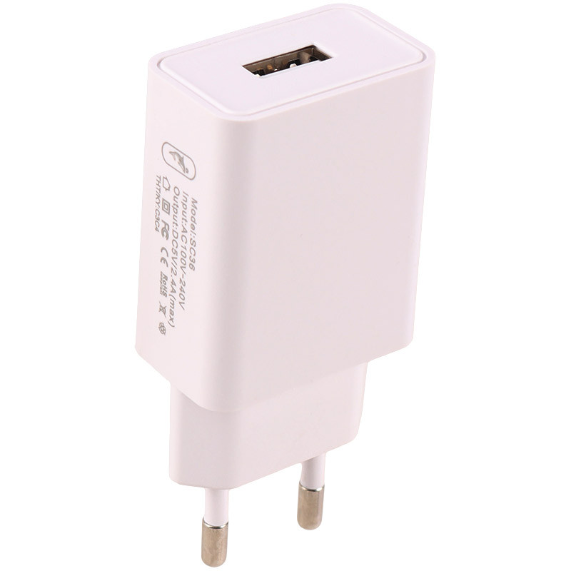 شارژر دیواری فست شارژ Sky Dolphin SC36T 2.4A 12W