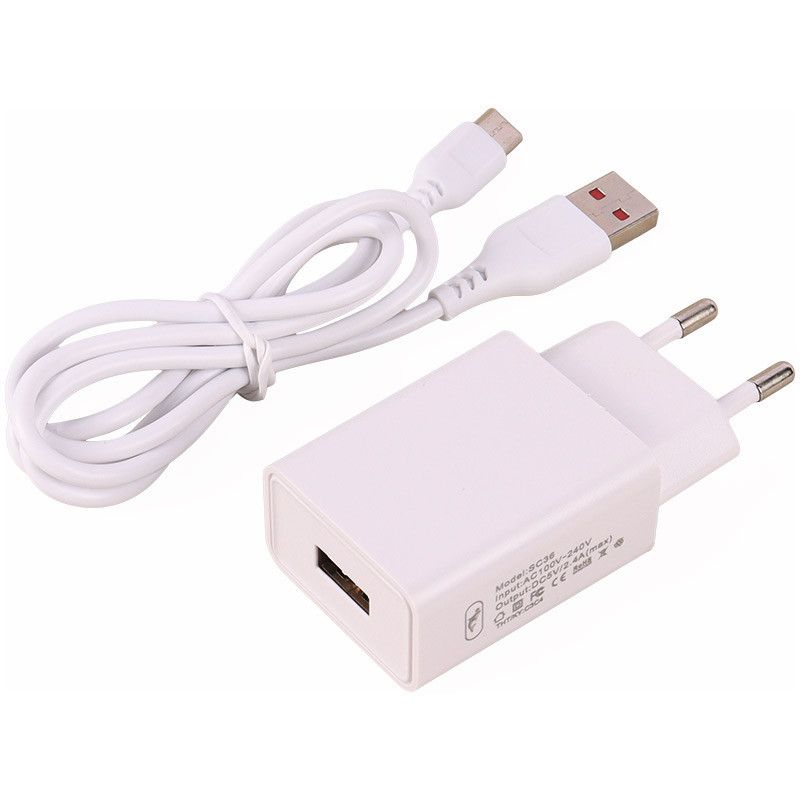 شارژر دیواری فست شارژ Sky Dolphin SC36T 2.4A 12W