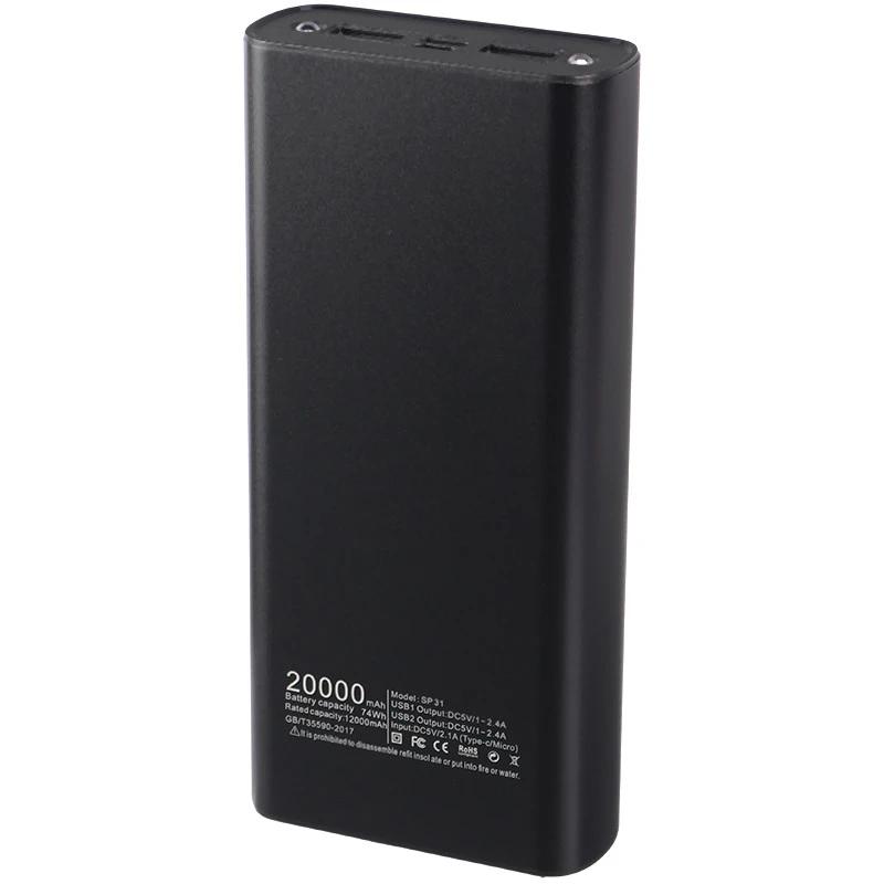پاور بانک فست شارژ 20000 اسکای دلفین Sky Dolphin SP31 2.4A 12W