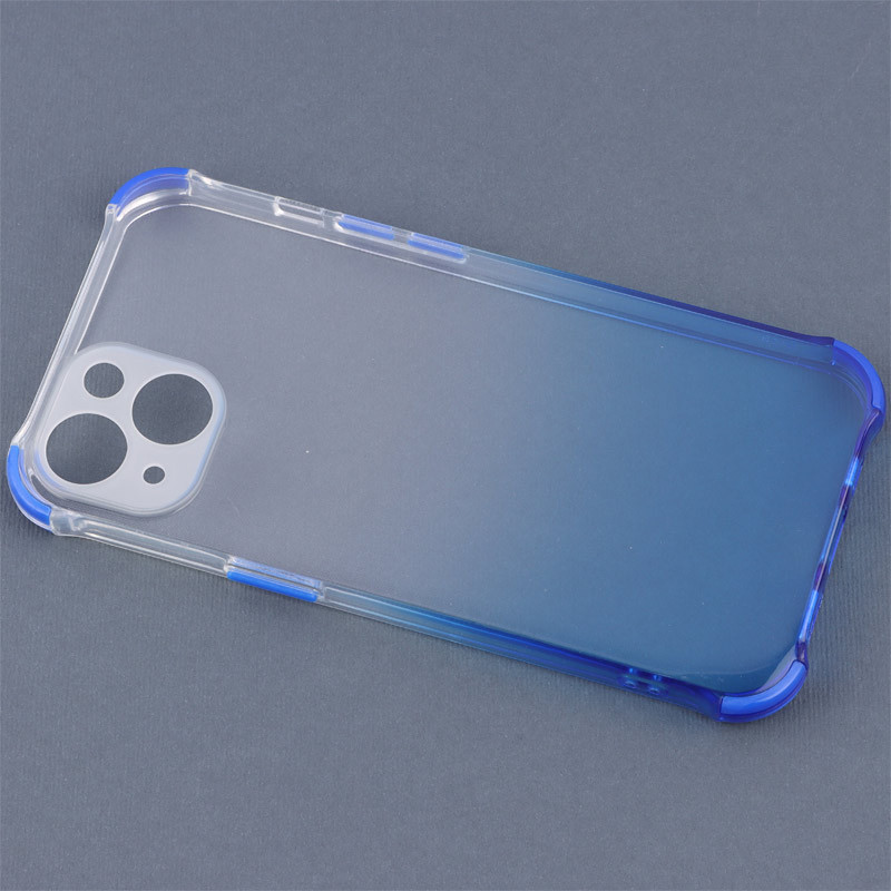 قاب ژله ای دو رنگ ضربه گیردار محافظ لنزدار iPhone 13