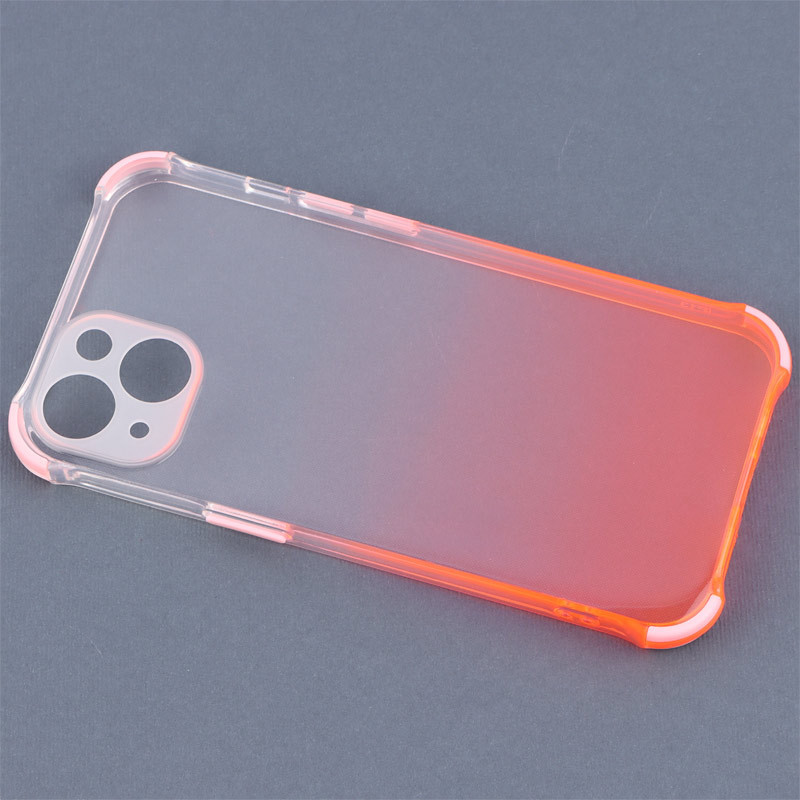 قاب ژله ای دو رنگ ضربه گیردار محافظ لنزدار iPhone 13