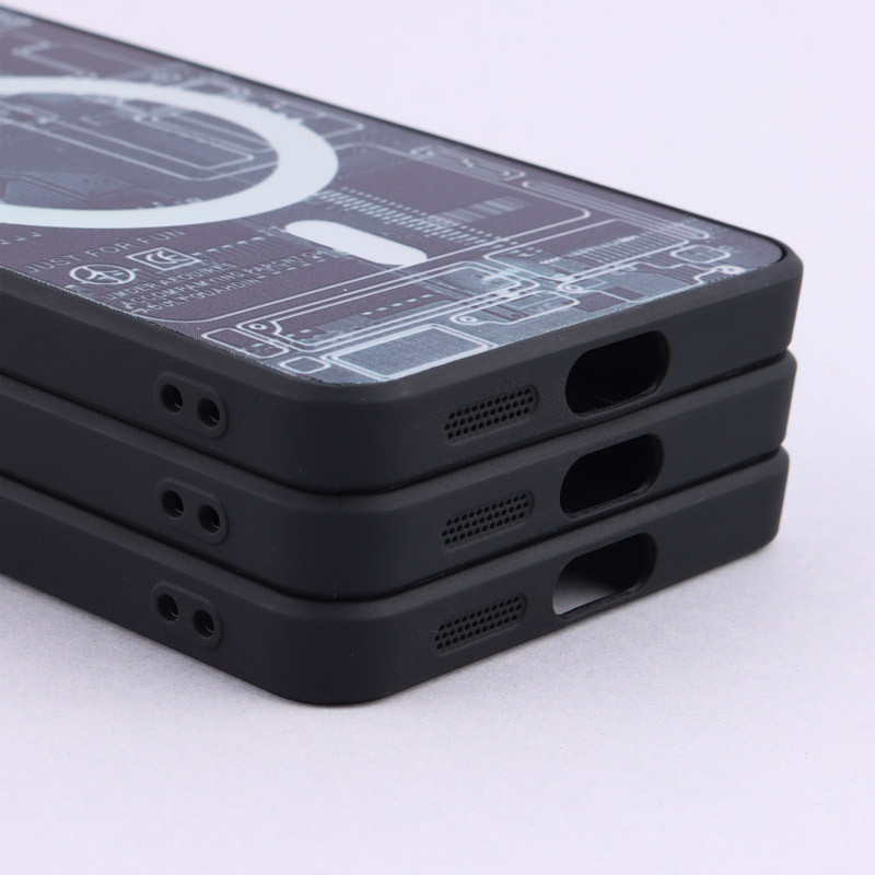 قاب PC طرحدار MagSafe محافظ لنزدار Xiaomi Poco X6