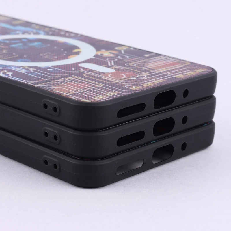 قاب PC طرحدار MagSafe محافظ لنزدار Xiaomi Redmi 13C / Poco C65